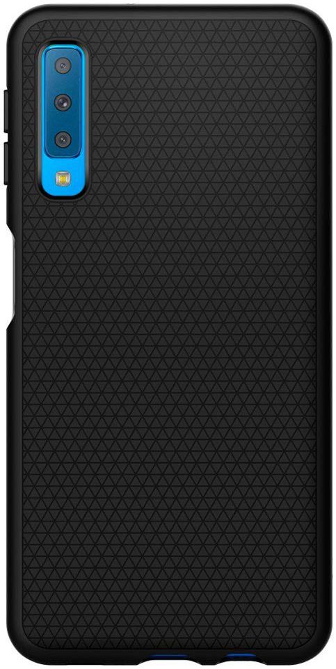 Spigen Liquid Air Samsung Galaxy A7 (2018) Matte Black afbeelding 2