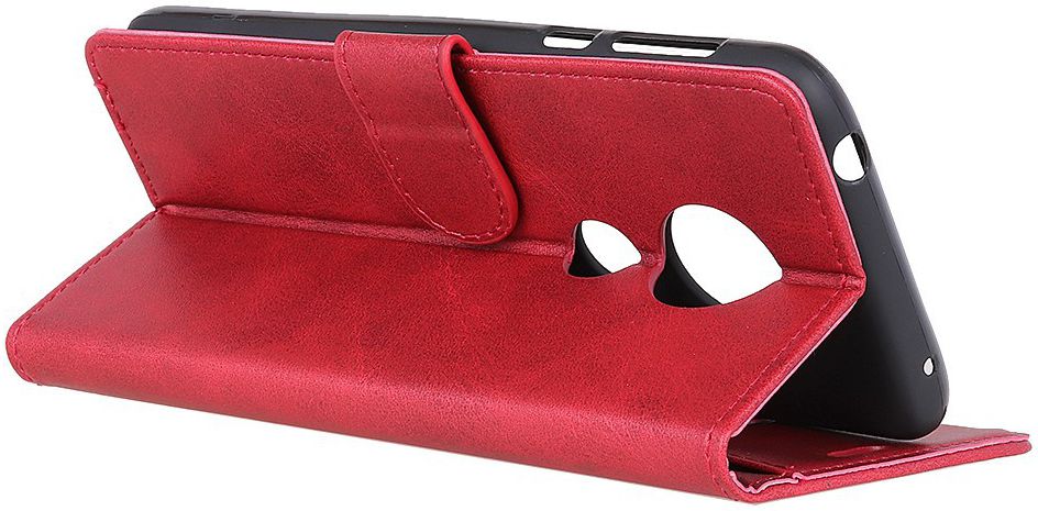Motorola Moto G7 Portemonnee Hoesje Rood afbeelding 4