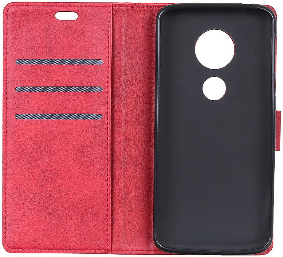 Motorola Moto G7 Portemonnee Hoesje Rood afbeelding 8
