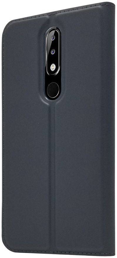 Nokia 5.1 Plus Hoesje met Kaarthouder Zwart afbeelding 6