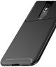 Nokia 5.1 Plus Siliconen Carbon Hoesje Zwart