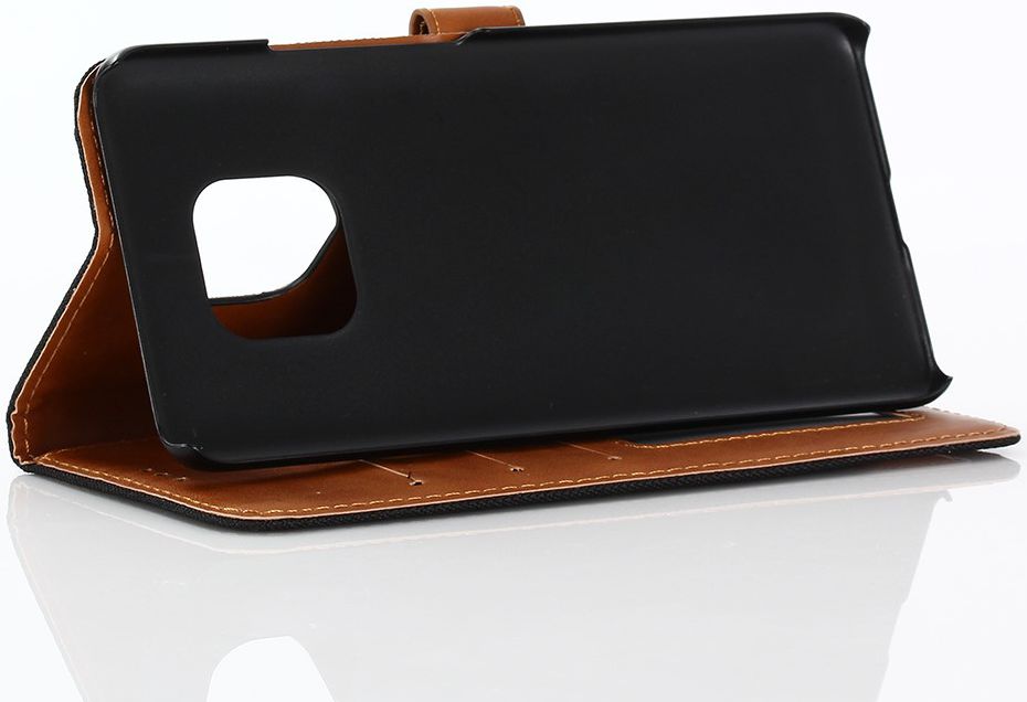 Huawei Mate 20 Pro Jeans Portemonnee Hoesje Zwart afbeelding 4