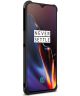 OnePlus 6T TPU Hoesje met Display Folie Metaal Zwart