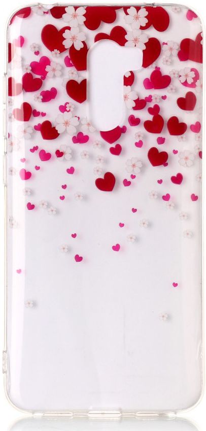 Xiaomi Pocophone F1 TPU Backcover met Hartjes Print afbeelding 1