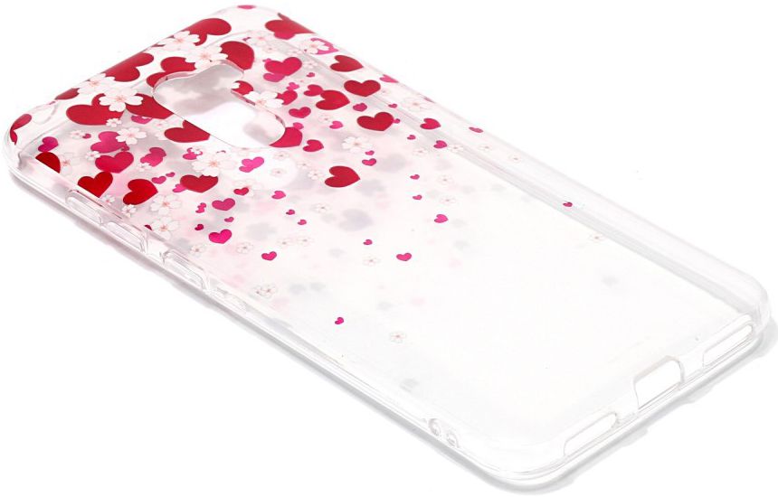 Xiaomi Pocophone F1 TPU Backcover met Hartjes Print afbeelding 3
