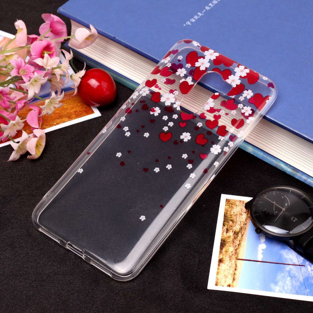 Xiaomi Pocophone F1 TPU Backcover met Hartjes Print afbeelding 4