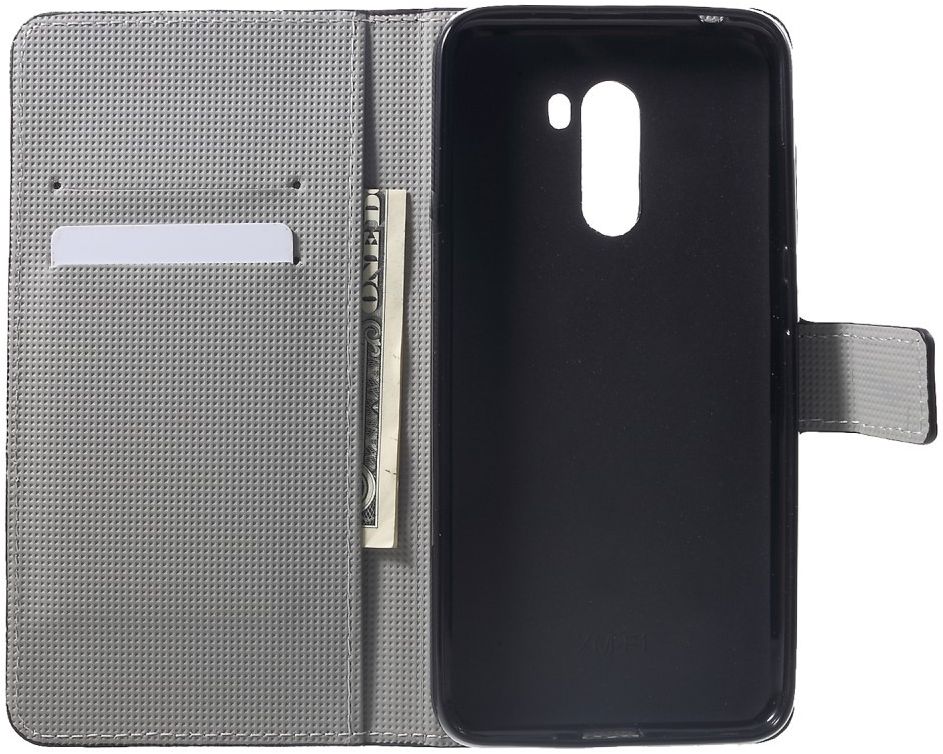 Xiaomi Pocophone F1 Portemonnee Hoesje met Eiffeltoren Print afbeelding 2