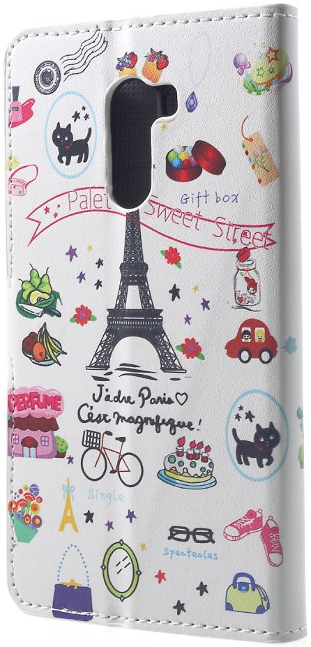 Xiaomi Pocophone F1 Portemonnee Hoesje met Eiffeltoren Print afbeelding 6