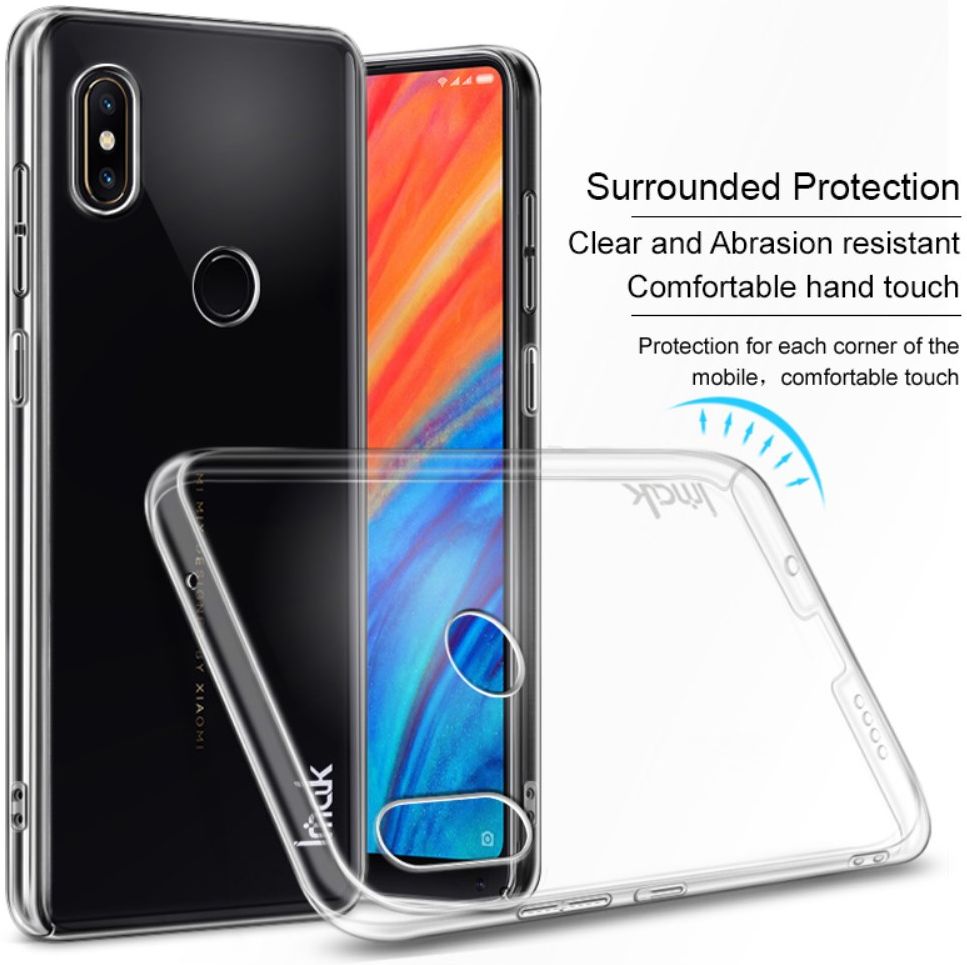 IMAK Crystal II Series Xiaomi Mi Mix 2S Hoesje Plastic Transparant afbeelding 6