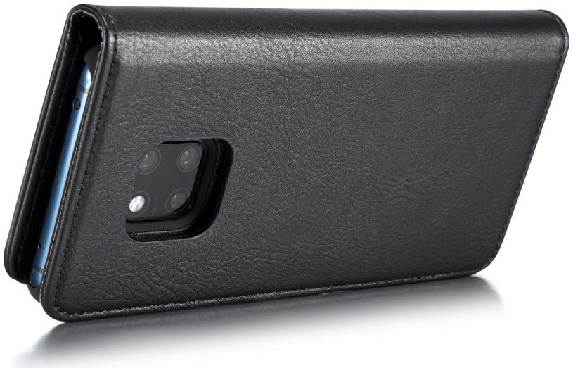 Huawei Mate 20 Pro Echt Leren 2-in-1 Portemonnee Hoesje Zwart afbeelding 7