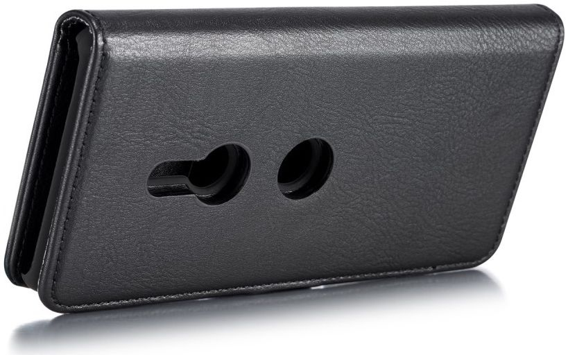 Sony Xperia XZ3 Echt Leren 2-in-1 Portemonnee Hoesje Zwart afbeelding 10