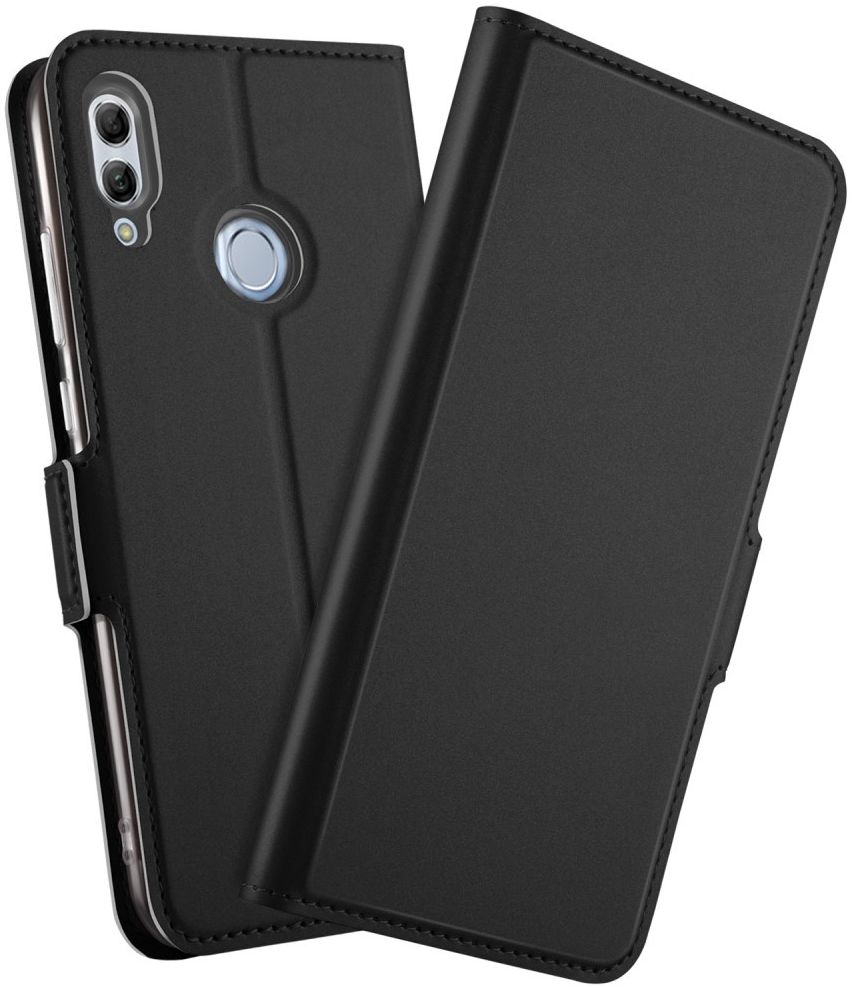 Huawei P Smart (2019) Luxe Portemonnee Hoesje Zwart afbeelding 1