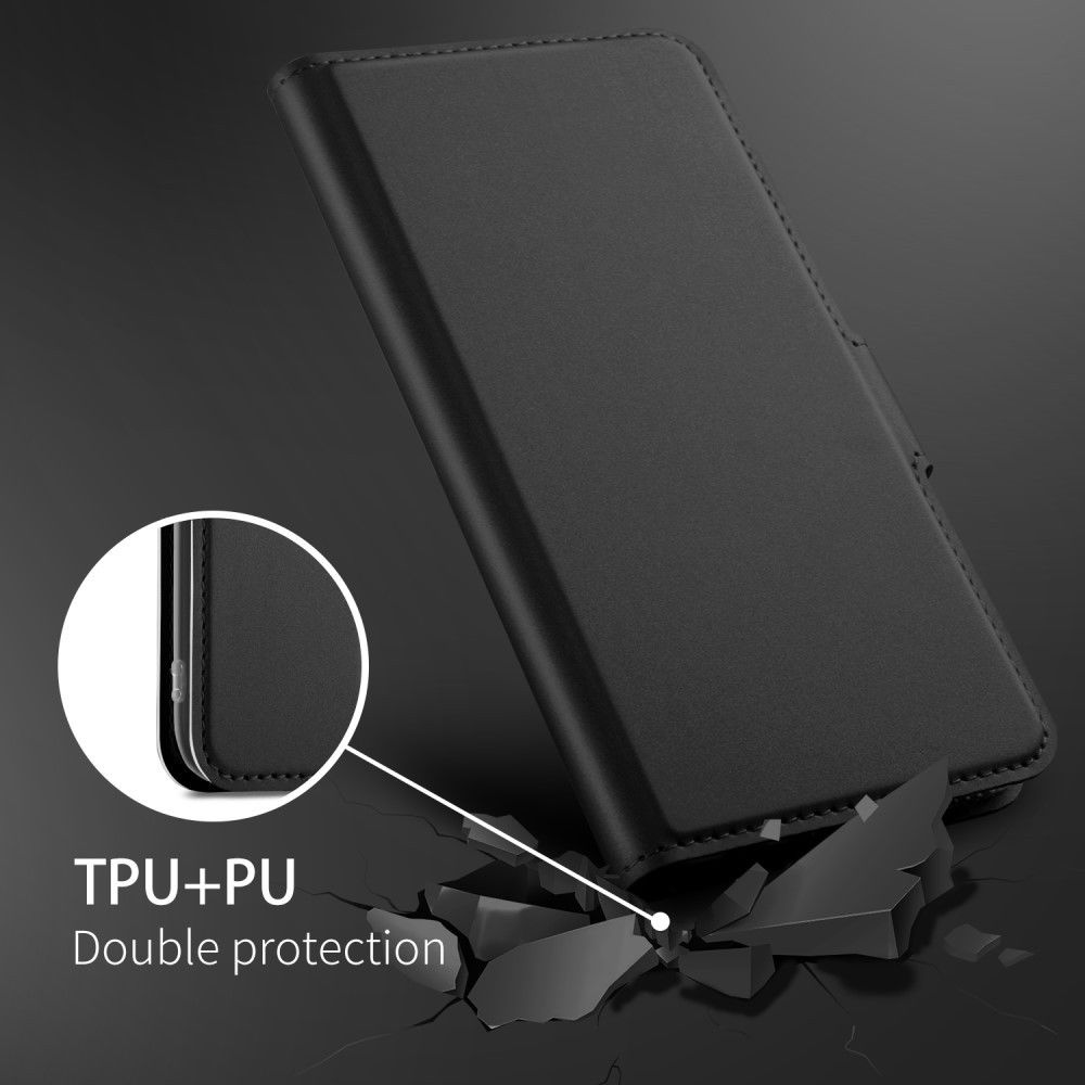 Huawei P Smart (2019) Luxe Portemonnee Hoesje Zwart afbeelding 7