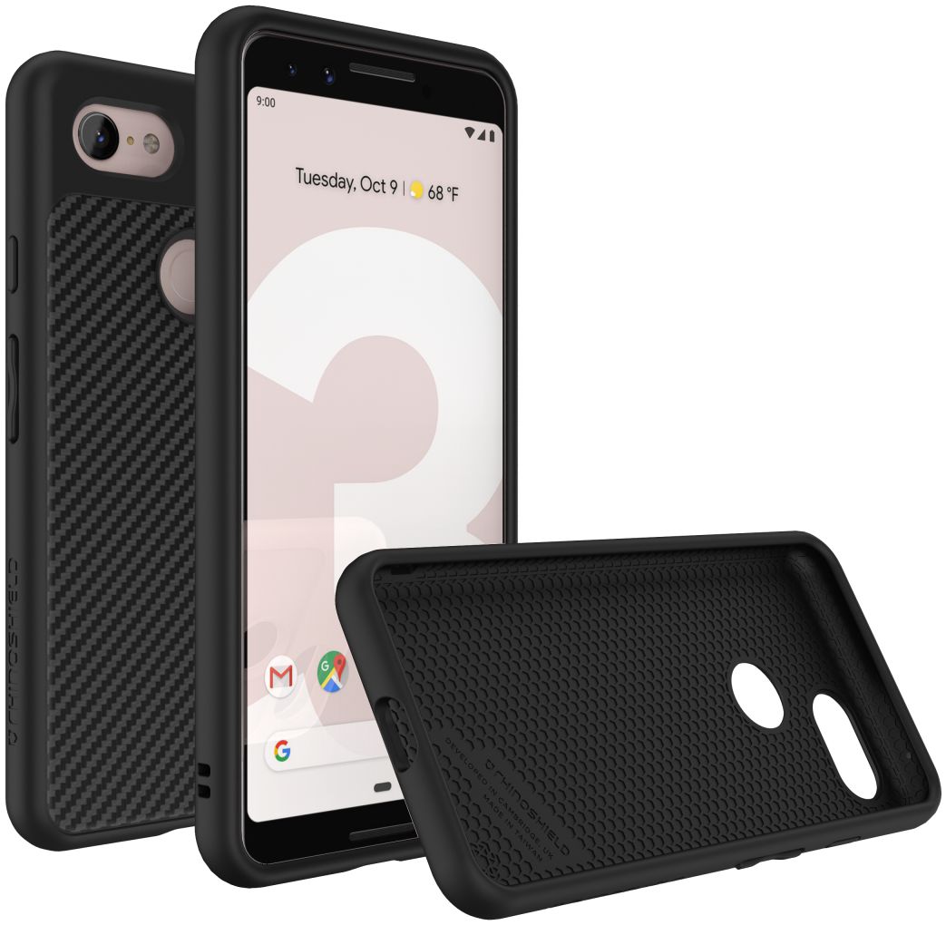 RhinoShield SolidSuit Carbon Fiber Google Pixel 3 Hoesje afbeelding 8