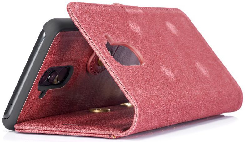 Huawei Mate 20 Lite Echt Leren 2-in-1 Portemonnee Hoesje Rood afbeelding 12
