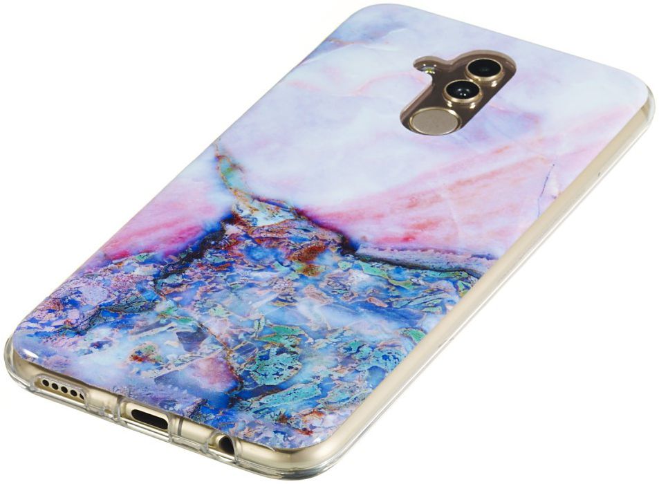 Huawei Mate 20 Lite TPU Hoesje Marmer Print afbeelding 3