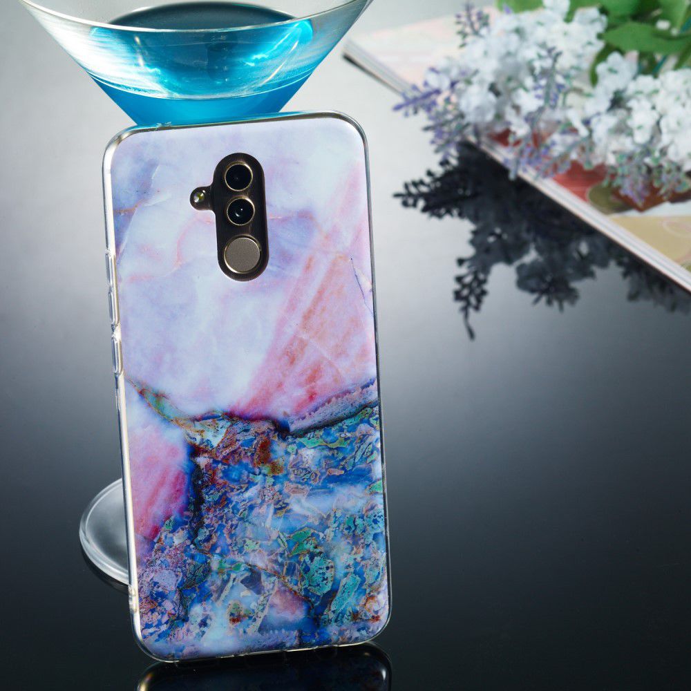 Huawei Mate 20 Lite TPU Hoesje Marmer Print afbeelding 5