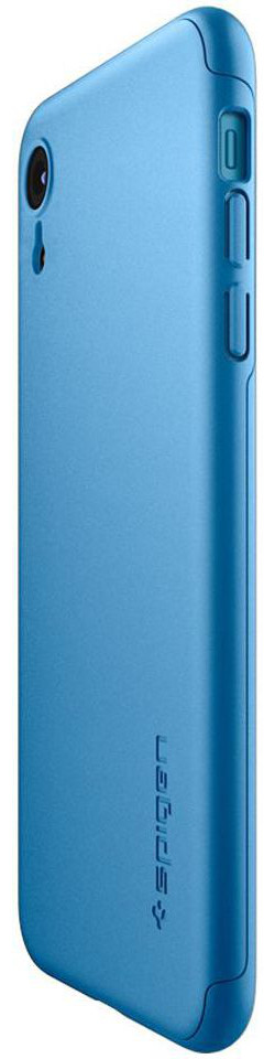 Spigen Thin Fit 360 Hoesje Apple iPhone XR Blue afbeelding 7