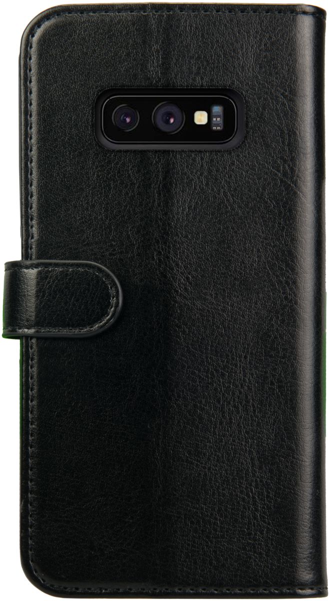 Rosso Element Samsung Galaxy S10E Hoesje Book Cover Zwart afbeelding 2