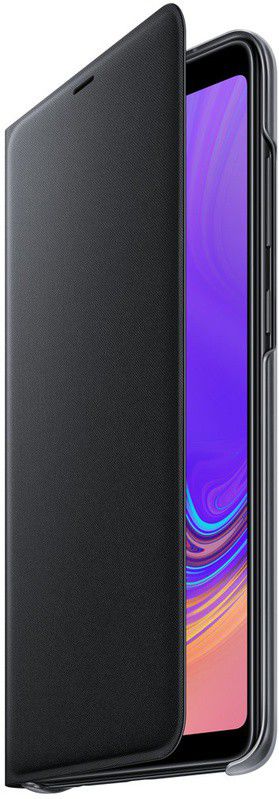 Samsung Galaxy A9 (2018) Wallet Cover Zwart afbeelding 1
