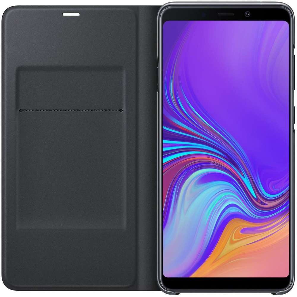 Samsung Galaxy A9 (2018) Wallet Cover Zwart afbeelding 2