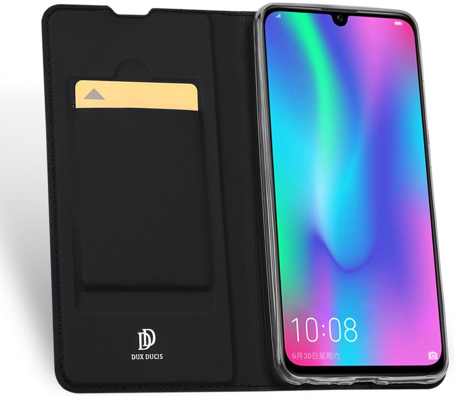 Dux Ducis Book Case Huawei P Smart (2019) Hoesje Zwart afbeelding 2