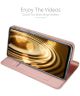 Dux Ducis Book Case Huawei P Smart (2019) Hoesje Roze Goud