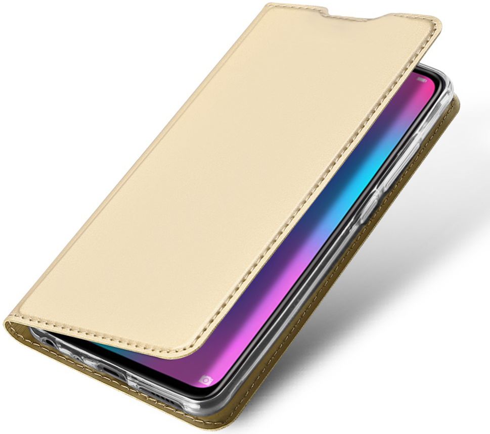 Dux Ducis Book Case Huawei P Smart (2019) Hoesje Goud afbeelding 1