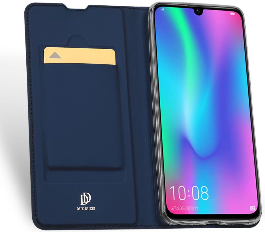 Dux Ducis Book Case Huawei P Smart (2019) Hoesje Blauw afbeelding 4