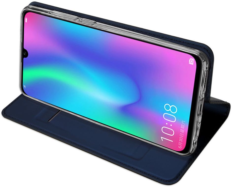 Dux Ducis Book Case Huawei P Smart (2019) Hoesje Blauw afbeelding 2