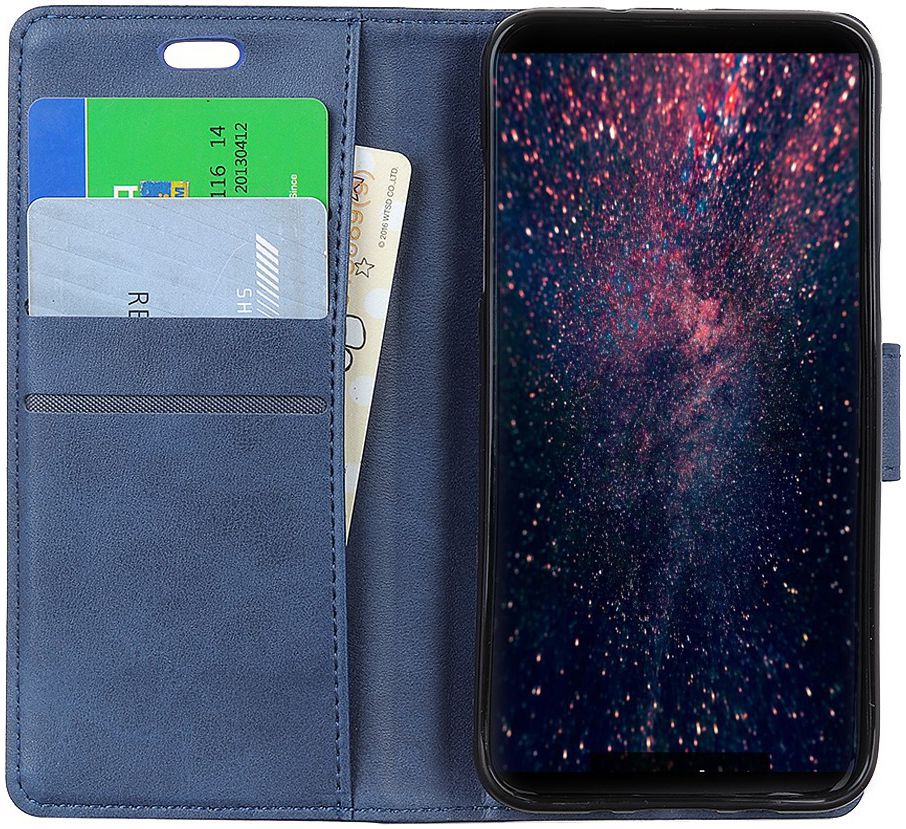 Huawei P Smart (2019) Portemonnee Hoesje Blauw afbeelding 1