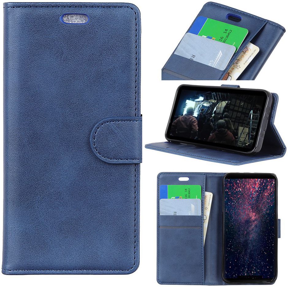 Huawei P Smart (2019) Portemonnee Hoesje Blauw afbeelding 6
