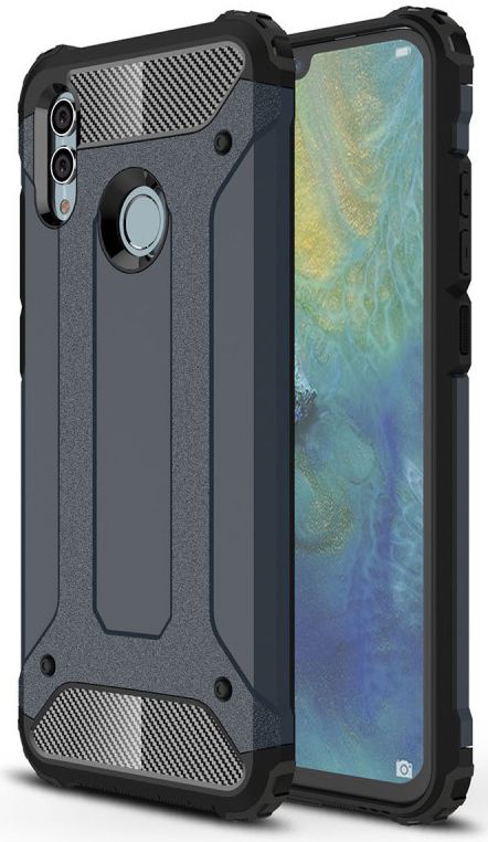 Huawei P Smart (2019) Hybride Hoesje Donker Blauw afbeelding 1