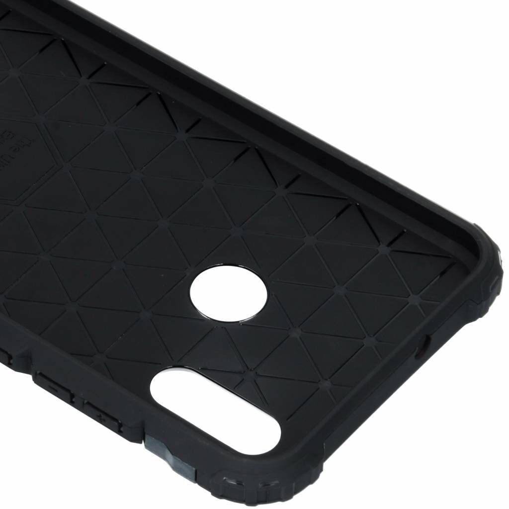 Huawei P Smart (2019) Hybride Hoesje Donker Blauw afbeelding 5