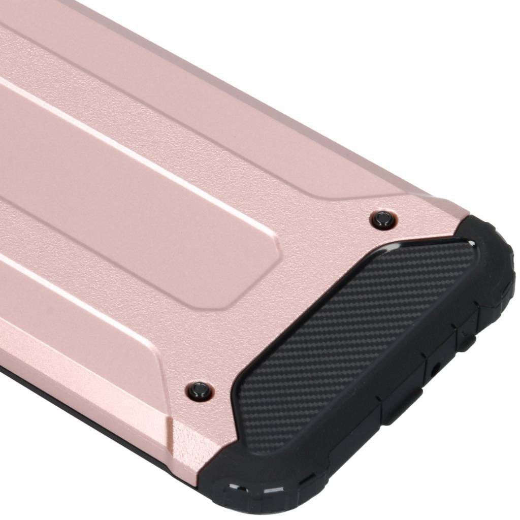 Huawei P Smart (2019) Hybride Hoesje Roze Goud afbeelding 4