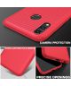 Huawei P Smart (2019) Twill Slim Texture Back Cover Rood
