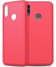 Huawei P Smart (2019) Twill Slim Texture Back Cover Rood