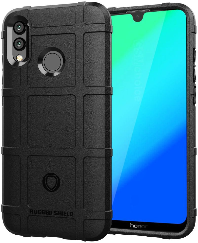 Huawei P Smart (2019) Rugged Armor Hoesje Zwart afbeelding 1