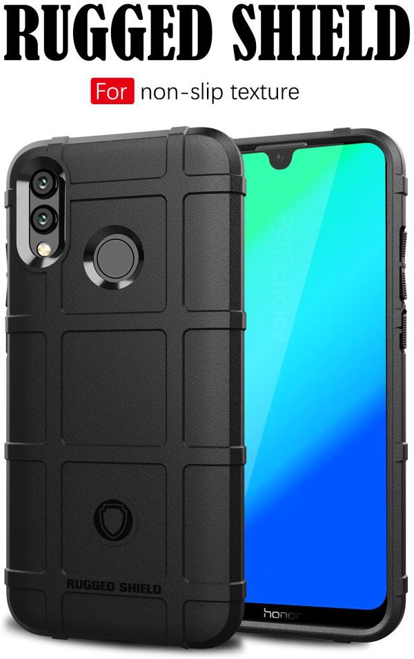 Huawei P Smart (2019) Rugged Armor Hoesje Donker Blauw afbeelding 3