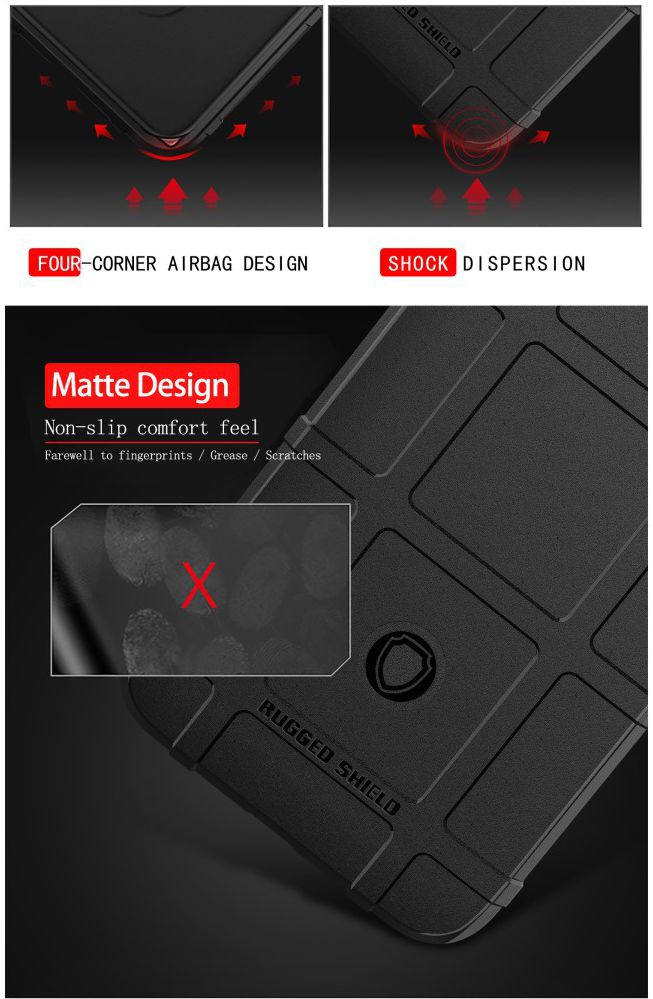 Huawei P Smart (2019) Rugged Armor Hoesje Donker Blauw afbeelding 9