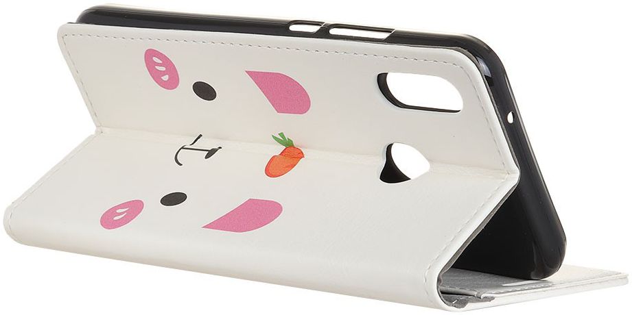 Huawei P Smart (2019) Portemonnee Hoesje met Konijn Print afbeelding 3
