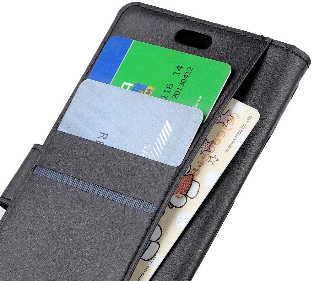 Huawei P Smart (2019) Matte Portemonnee Hoesje Zwart afbeelding 8