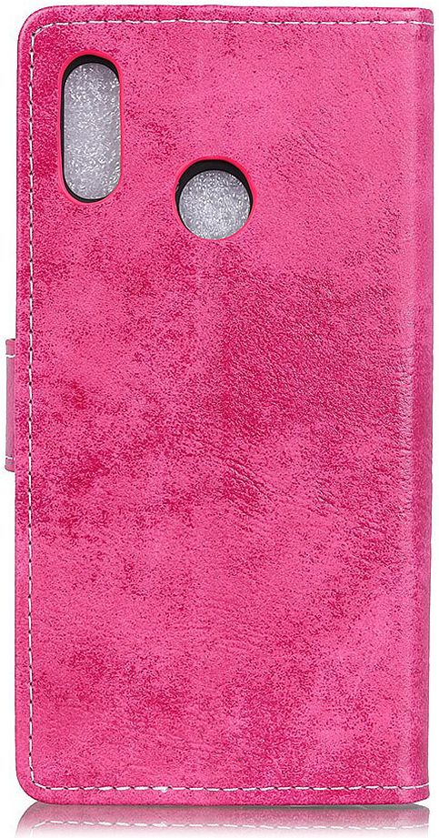 Huawei P Smart (2019) Retro Portemonnee Hoesje Roze afbeelding 3
