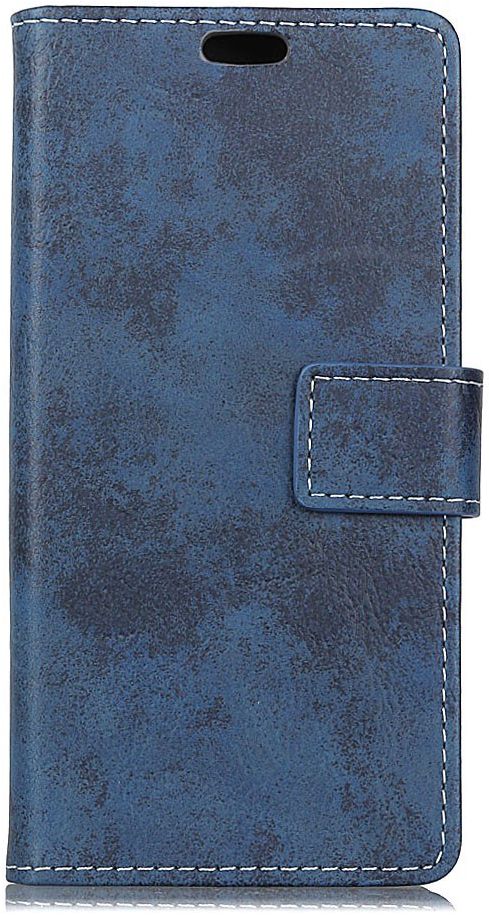 Huawei P Smart (2019) Retro Portemonnee Hoesje Blauw afbeelding 1