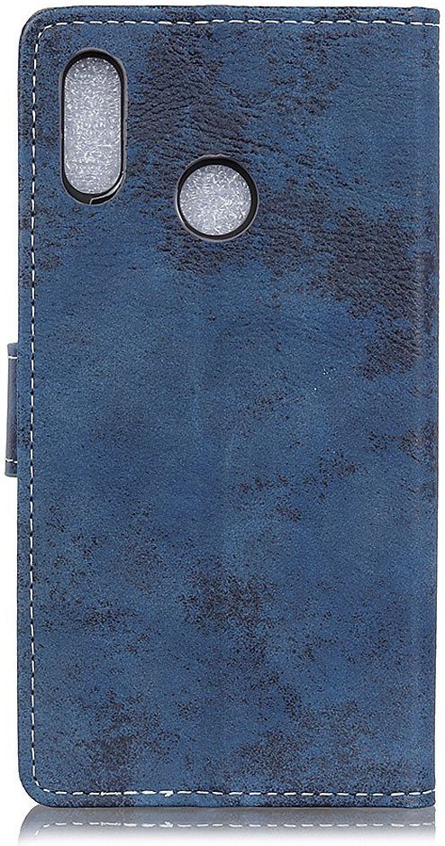 Huawei P Smart (2019) Retro Portemonnee Hoesje Blauw afbeelding 3