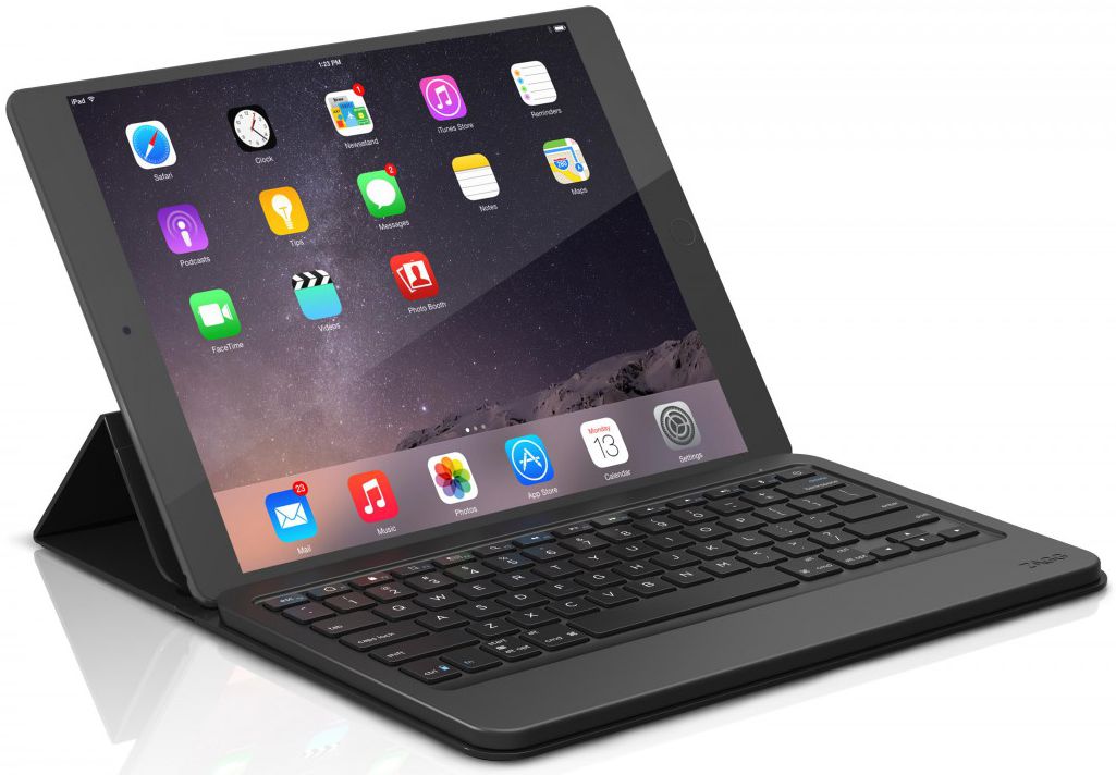 Zagg Universal Messenger Keyboard Voor 12 Inch Tablets Zwart afbeelding 1