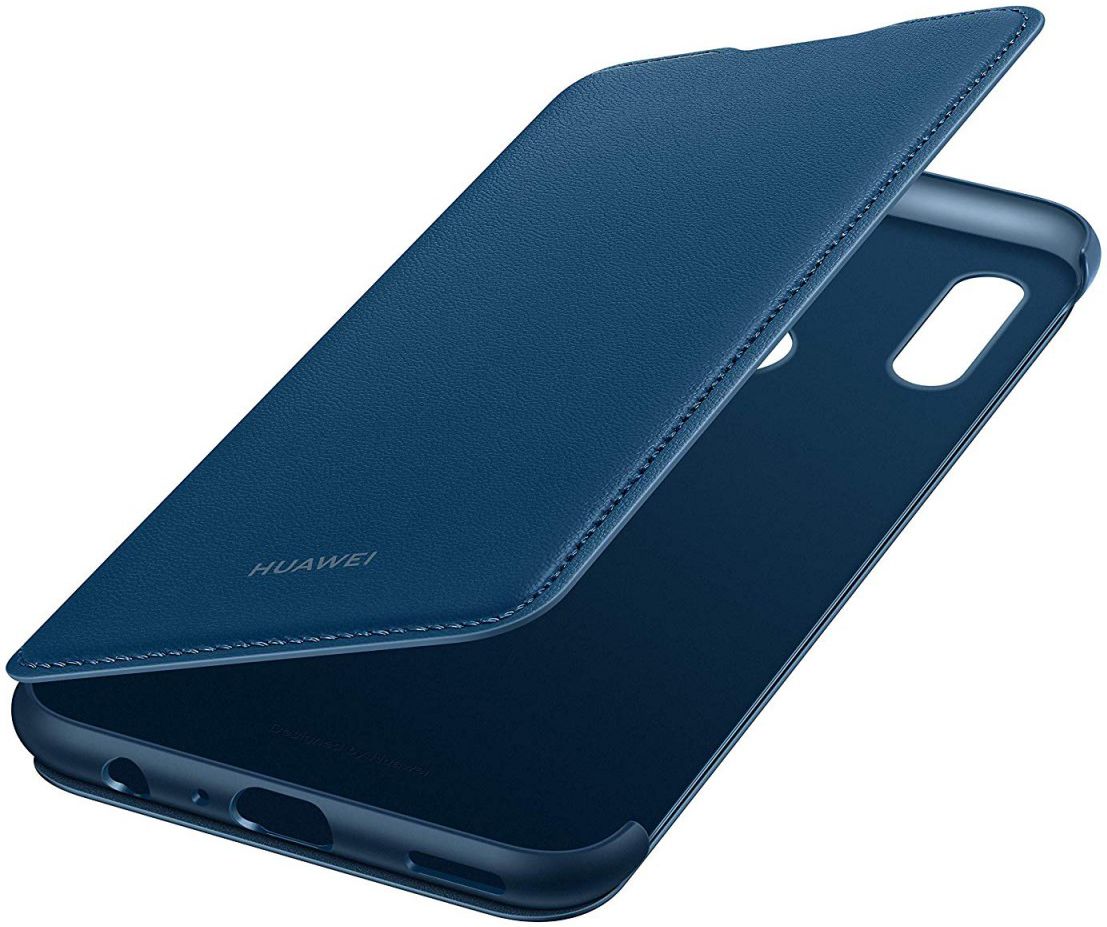 Huawei P Smart (2019) Originele Flip Cover Blauw afbeelding 4