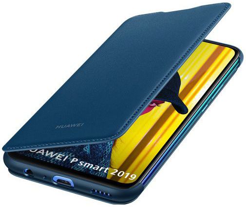 Huawei P Smart (2019) Originele Flip Cover Blauw afbeelding 1