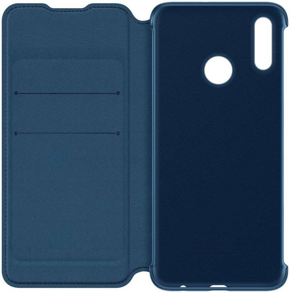 Huawei P Smart (2019) Originele Flip Cover Blauw afbeelding 3