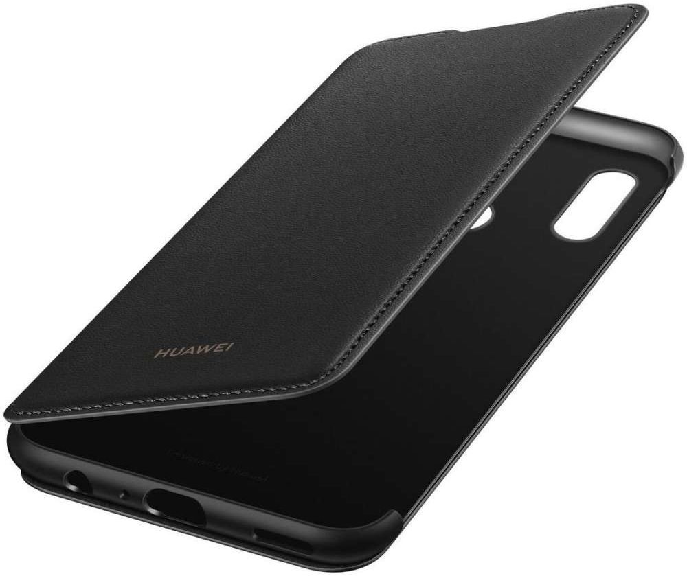 Huawei P Smart (2019) Originele Flip Cover Zwart afbeelding 4